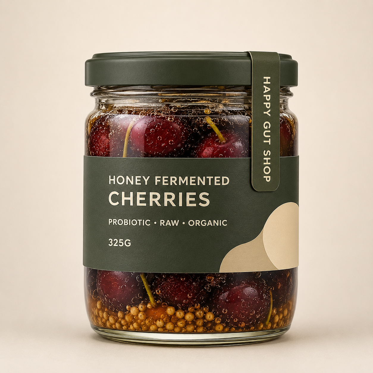 Honey Fermented Cherries